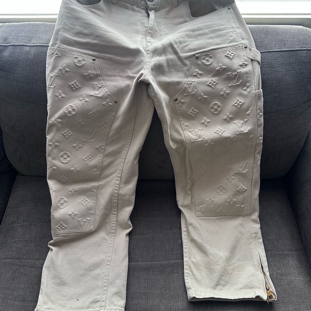 Mens Louis Vuitton Carpenter Pants
